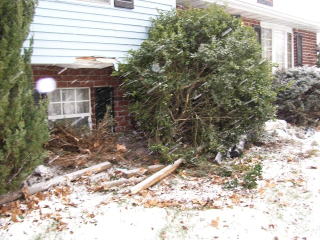 Car into house, 2-13-2007